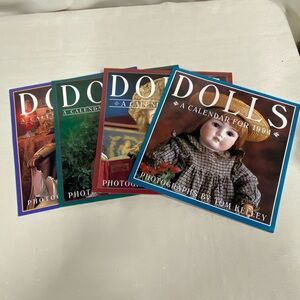 Vintage Tom Kelley “Dolls” Calendars (lot of 4)